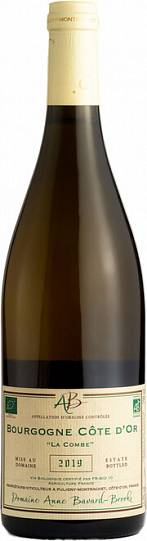 Вино Domaine Anne Bavard-Brooks Bourgogne Cote d'Or La Combe  2019 750 мл 14,3%