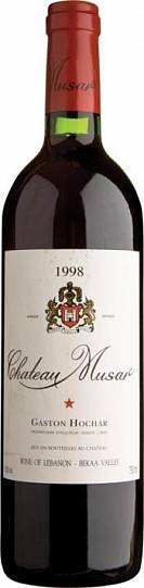 Вино Chateau Musar Re 1998 750 мл 13,5%
