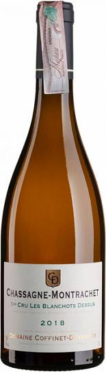 Вино Chassagne-Montrachet 1-er Cru AOC Les Blanchots Dessus Domaine Coffinet-Duvernay 