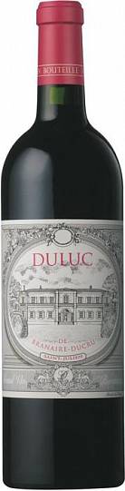Вино Duluc  de Branaire-Ducru  Saint-Julien AOC  2008 750 мл
