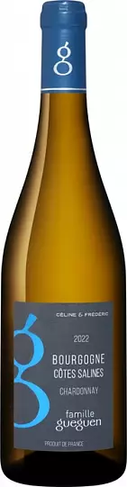 Вино Celine & Frederic Gueguen  Cotes Salines Chardonnay  Bourgogne AOC 2022   750 м