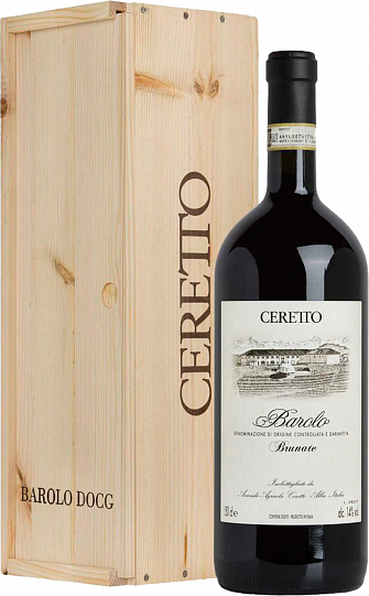 Вино Ceretto Barolo Brunate in gift box  2015 1500 мл