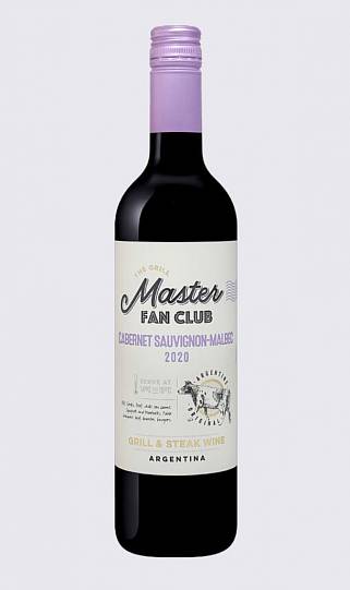 Вино  Grill Master Fan Club  Cabernet Sauvignon-Malbec Andean Vineyards    2020    750
