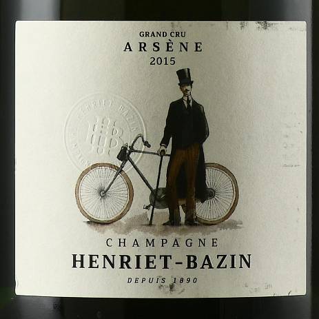 Шампанское HENRIET BAZIN Cuvee Arsene Grand Cru  2015  750 мл 