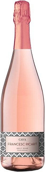 Игристое вино Francesc Ricart Brut Rose Cava DO  750 мл