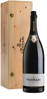 Игристое вино Ferrari Brut Trento DOC gift box  3000 мл