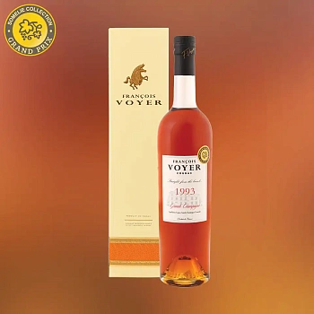 Коньяк  Francois Voyer 1993 Grande Champagne 53.6% 700 ml gift box