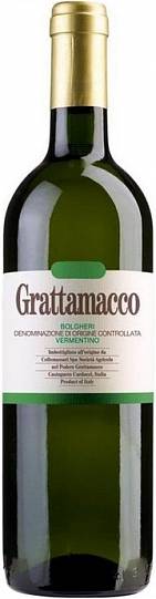 Вино ColleMassari Grattamacco Vermentino Bolgheri DOC   2020  750 мл 14,5%