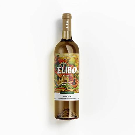 Вино Elibo Alazani White Элибо Алазани бел. п/сл 750 мл