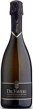 Игристое вино De Faveri Prosecco Brut di Valdobbiadene Superiore DOCG  2019 750 мл