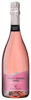 Игристое вино Pirovano Colle Bacco Pinot Grigio Rose Brut  750 мл