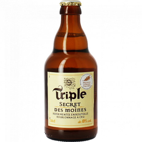 Пиво Brasseurs de Gayant Triple Secret de Moines 330 мл