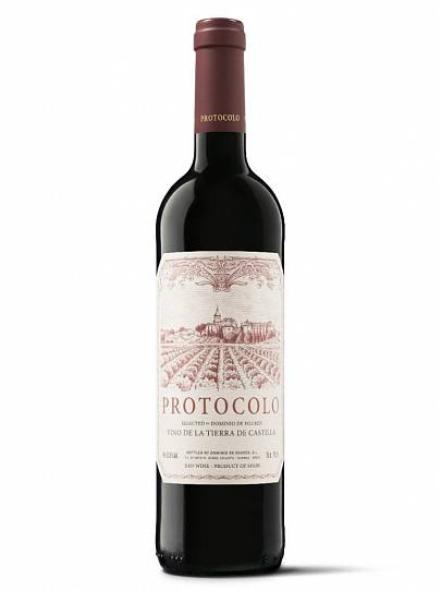 Вино Dominio de Eguren Protocolo Vino de la Tierra de Castilla VDT  Протоколо