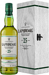 Виски Laphroaig Malt 25 years old  with box Лафройг Молт 25 лет выдержки  48,6 %в коробке 700 мл