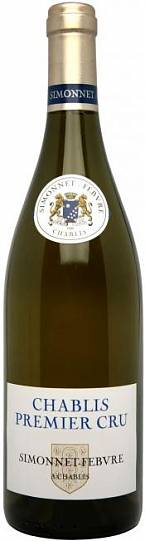 Вино Simonnet-Febvre Chablis Premier Cru  2013 750 мл