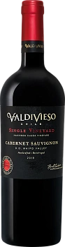 Вино Valdivieso Single Vineyard Cabernet Sauvignon Maipo Valley 2019 750 мл 14%