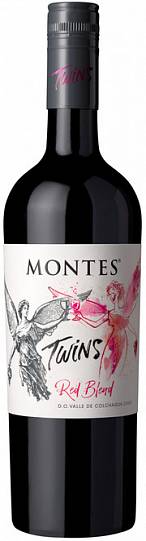 Вино   Montes Twins Red Blend Монтес Твинс Рэд Блэнд   2021  750 м
