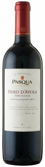 Вино Pasqua Nero d’Avola Terre Siciliane IGT  2018  750 мл