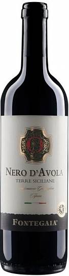 Вино  Fontegaia Nero D'Avola IGT  2019 750 мл
