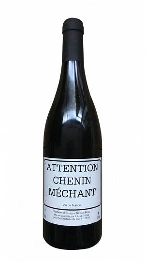 Вино  Nicolas Reau   Attention Chenin Mechant   2018  750 мл