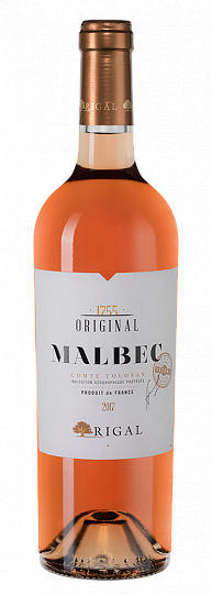 Вино  Rigal Malbec Rose    2020 750 мл
