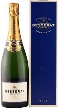 Шампанское Besserat de Bellefon Grande Tradition Brut gift box  750 мл