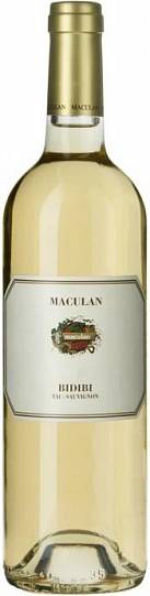 Вино Maculan, "Bidibi", Breganze DOC  Бидиби 2020  750 мл