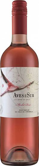 Вино Aves Del Sur Merlot Rose  2022 750 мл