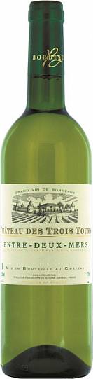 Вино   Chateau des Trois Tours" Blanc, Entre-Deux-Mers AOC Шато де Труа