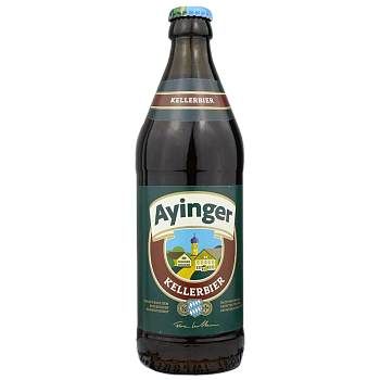 Пиво Ayinger Kellerbier Айингер Келлербир стекло 500 мл