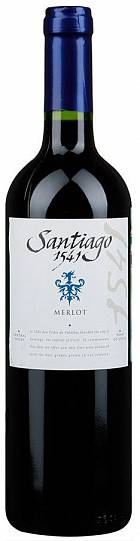 Вино TiB Santiago 1541 Merlot ТиВ Сантьяго 1541 Мерло 2017 750 мл