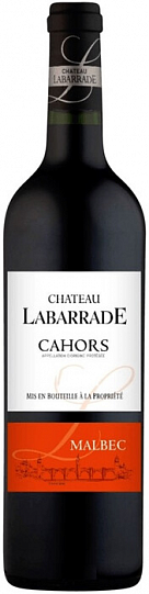 Вино Chateau Labarrade Malbec Cahors AOP 750 мл 14%