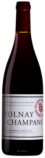 Вино Domaine Marquis d'Angerville Volnay 1er Cru Champans  2018 750 мл 13,5%