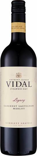  Вино   Vidal, "Legacy" Cabernet Sauvignon-Merlot   Видаль "Ле