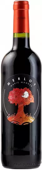 Вино Marie Manhes Merlot красное сухое 750 мл 12.5%