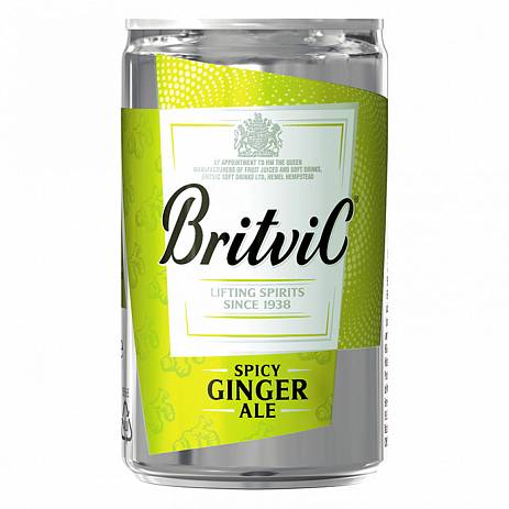 Тоник Britvic Spicy Ginger Ale, in can Бритвик Имбирный Эль ж/б 1