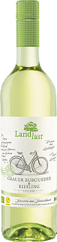 Вино Peter Mertes Landlust Grauer Burgunder-Riesling Петер Мертес Ландлуст Грауэр Бургундер-Рислинг 2019 750 мл