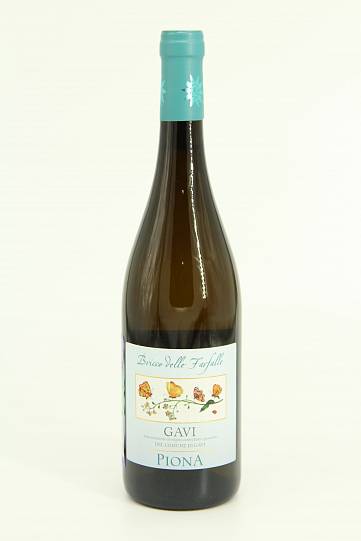 Вино Piona Bricco delle Farfalle Gavi DOCG del Comune di Gavi 2021 750 мл 12,5%