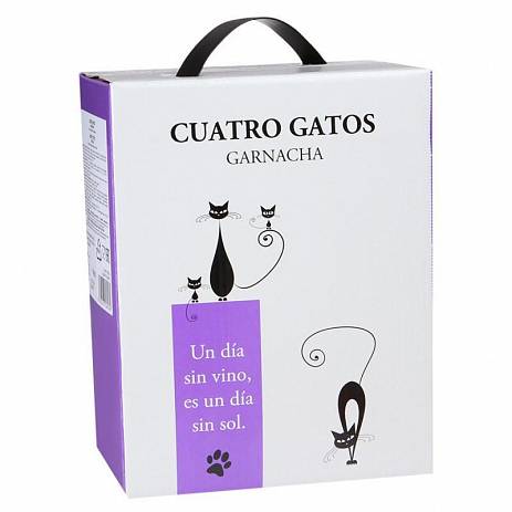 Вино Cuatro Gatos Garnacha  3000 мл