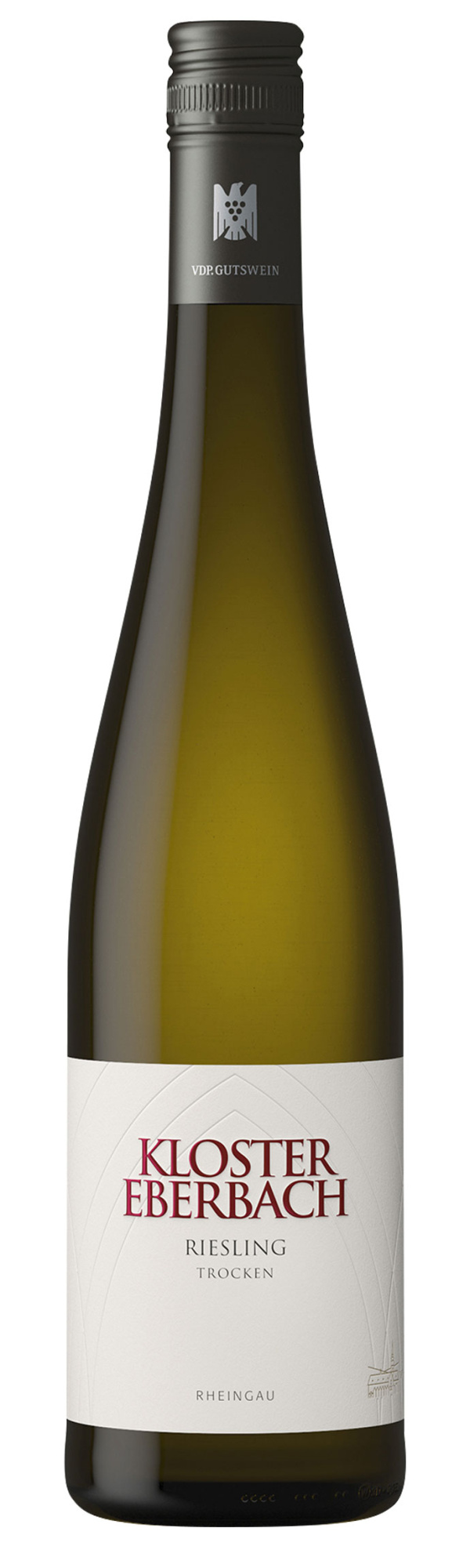 Вино  Kloster Eberbach Riesling trocken Rheingau   Gutswei   2019   750 мл