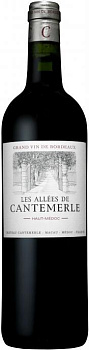 Вино Les Allees de Cantemerle Haut-Medoc AOC Лез Алле де Кантмерль 2014 750 мл