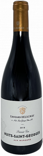 Вино Edouard Delaunay Nuits-Saint-Georges 1-er Cru Le Aux Murger  red dry  2018 750 м