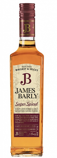 Настойка James Barley Super Spice tincture semi-sweet-based whiskey Джеймс 