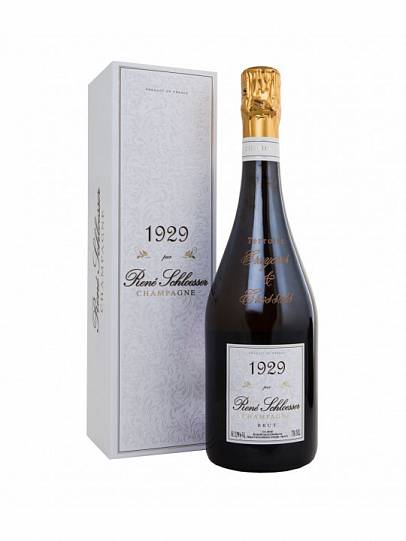 Шампанское  Rene Schloesser 1929 PAR  gift box 750 мл