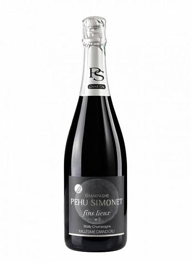 Шампанское Pehu Simonet Fins Lieux n°3 Mailly Champagne Grand Cru Blanc de Noir