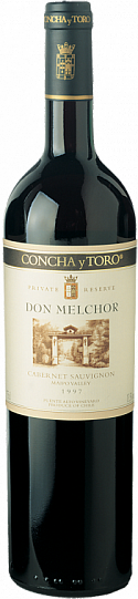 Вино Concha y Toro  "Don Melchor" Cabernet Sauvignon   2020 750 мл 14%