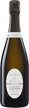 Шампанское Laurent Benard Blanc de Noirs Premier Cru Extra Brut Champagne AOC 2018 750 ml