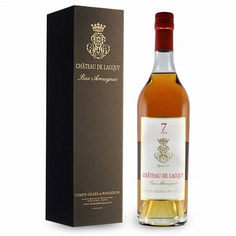 Арманьяк  Chateau de Lacquy  7 Ans d’Age in gift box  700 мл