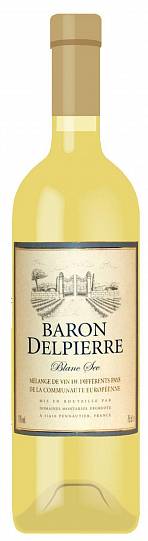 Вино DOMAINES MONTARIOL DEGROOTE  BARON DELPIERRE Blanc Sec white dry  0,75