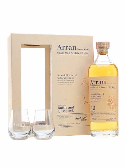 Виски Arran 10 years  gift box   700 мл